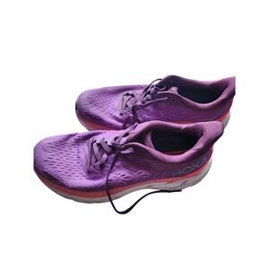 Hoka Clifton 8 Purple and Pink Size 9B
